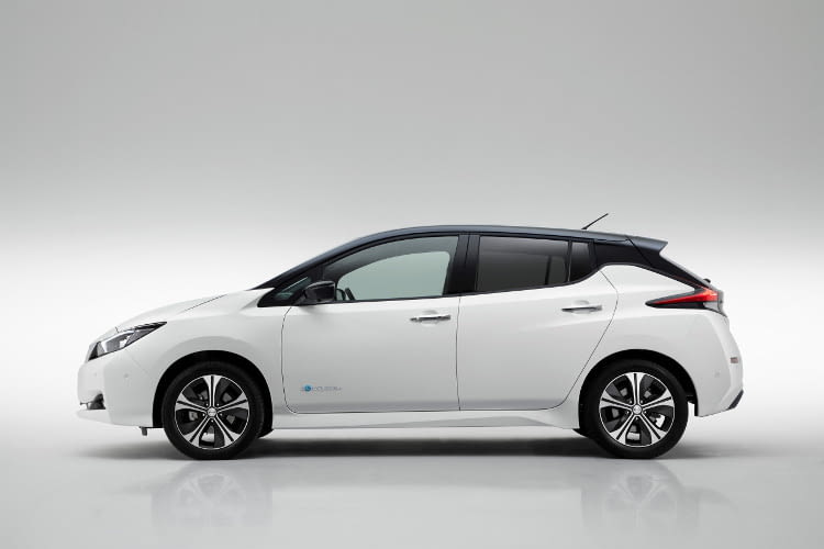 Der Nissan Leaf 2018 in der zweiten Modellgeneration