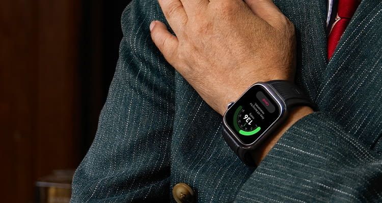 Dank Gesundheits-Community App eignet sich diese Uhr auch für die häusliche Pflege