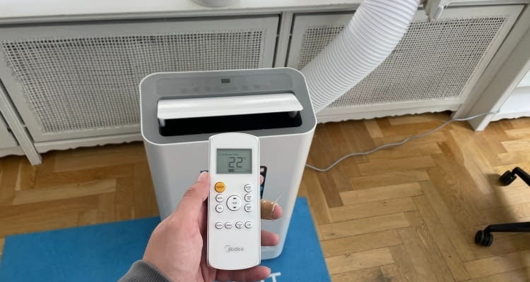 Die Midea Silent Cool 26 Pro WF konnte uns im Test durchweg überzeugen