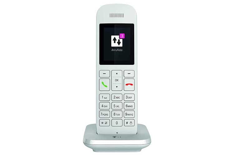 Schick im Design und günstig im Preis: das perfekte DECT-Telefon für den Telekom Speedport Router mit integrierter DECT-Basisstation