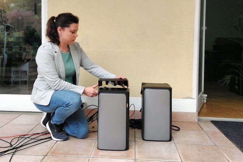 Je nach Hersteller lassen sich oft 2 bis 6 Module koppeln