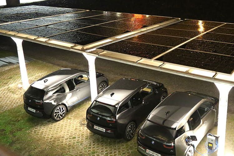 Die Solar Carports erfüllen alle modernen Ansprüche an einen guten Parkplatz