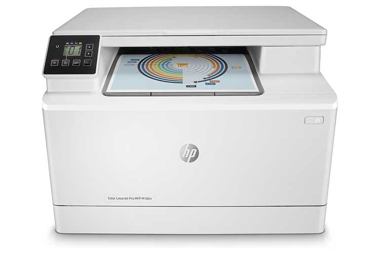 Der Multifunktionsdrucker HP Color LaserJet Pro M182n unterstützt leider keinen automatischen Duplexdruck