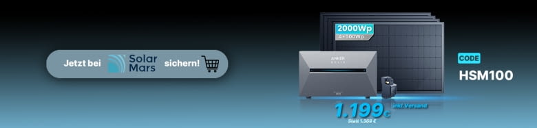 Black Month Deals bei Solarmars sichern!