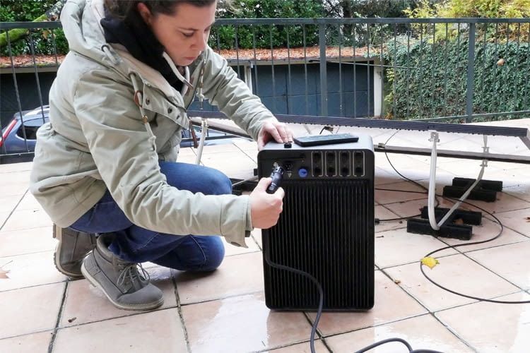 Unsere Experten testen die meisten Speicher direkt im Freien