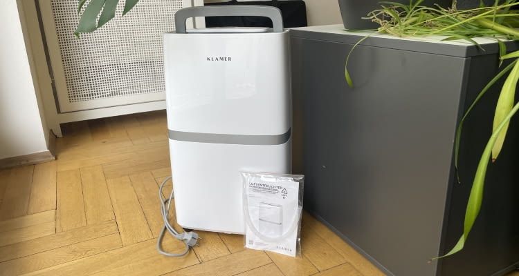 Der Klamer Luftentfeuchter erbrachte im Luftentfeuchter Test eine sehr gute Leistung