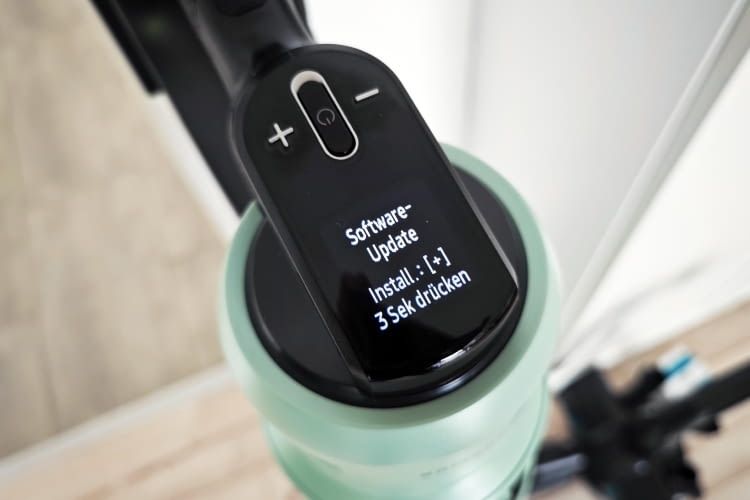 Das kleine Display erwies sich im Alltag als praktischer Helfer