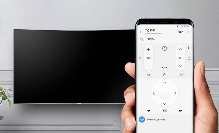 Samsung Connect ist auch die Smart TV Fernbedienung in der Hosentasche