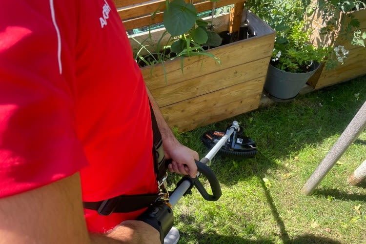 Wir haben den Akku Rasentrimmer Worx WG186E.92 getestet