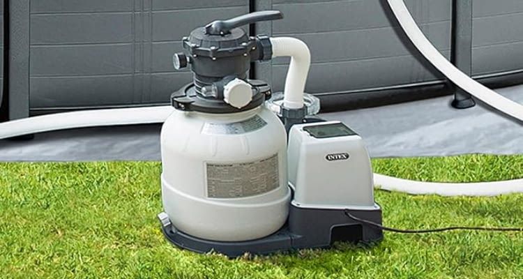 Die Intex ist die größte unserer Empfehlungen von Sandfilteranlagen