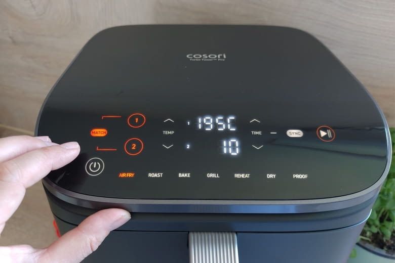 Das Display ist bei diesem Gerät sehr übersichtlich gestaltet