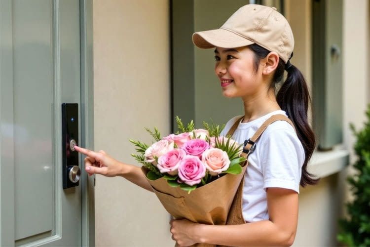 Online bestellte Rosen werden auch auf große Distanz geliefert