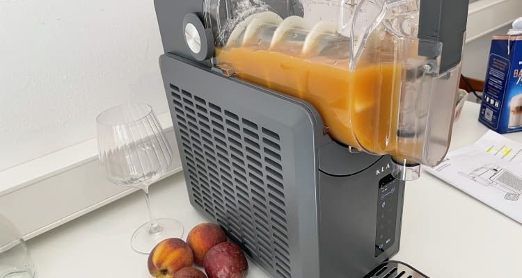 Die Klamer Slushmaschien überzeugte voll und ganz im Test