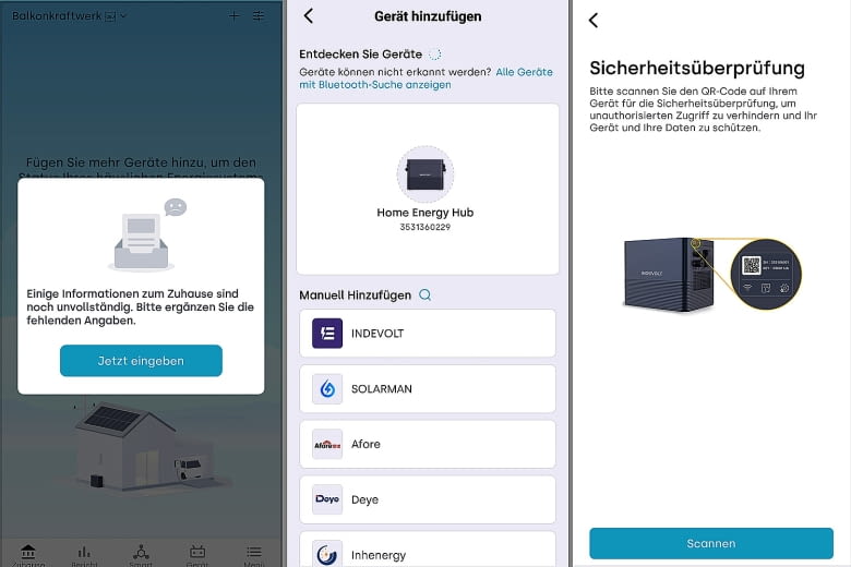 Die App leitet ihre Nutzer Schritt-für-Schritt durch die Installation