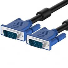 Der 1,8m VGA-Kabel mit geformten Zugentlastung Steckverbinder für eine lange Lebensdauer konstruiert. Unterstützt Auflösungen mit bis zu 1080p (Full HD).