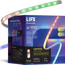Smarter WLAN LED-Lichtstreifen. Mehrfarbig und dimmbar. Kein Hub notwendig. Sprachsteuerung möglich.