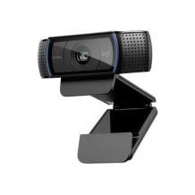 Full-HD Webcam mit großem Sichtfeld und Autofokus. Mit Belichtungskorrektur und klarem Stereo-Sound.