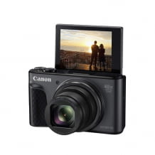 20,3 MP Digitalkamera mit klappbarem LC-Display, WiFi und Bluetooth-Verbindung sowie Full HD Videofunktion