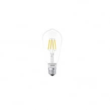 Dimmbare LED-Lampe, mit Bluetooth kompatibel und im Filament-Design - warmweiße Farbtemperatur