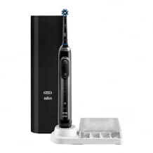 Elektrische Zahnbürste mit künstlicher Intelligenz für bessere Putzgewohnheiten. Inkl. Premium Lade-Reise-Etui.