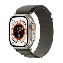 Apple Watch Ultra GPS & Cellular mit Blutsauerstoffmessung, 49 mm Titangehäuse und EKG. Taugt sogar als Tauchcomputer.