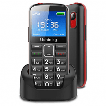 GSM Tastenhandy mit 3 Zoll, Dual SIM, SOS Notruftaste, Ladestation, Kamera, 1000 mAh Akku und langer Standby-Zeit.