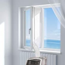 Fensterabdichtung für Mobile Klimaanlagen - Steigert Kühleffizienz von Klimaanlagen mit Abluftschlauch