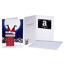 Freude schenken per Post: Grußkarte mit innenliegender Amazon Geschenkkarte.