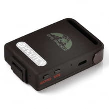 Kleiner und mobiler GPS-Tracker mit Akku, integriertem Erschütterungs-Sensor und SOS-Notfalltaste
