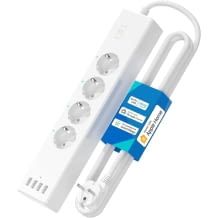 smarte 4-fach Steckdosenleiste mit 4 AC- und 4 USB-Anschlüssen, Zeitplan, Timer, kompatibel mit Homekit
