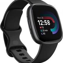 Fitness-Smartwatch mit integriertem GPS, bis zu 6 Tagen Akkulaufzeit sowie kompatibel mit Android & iOS.