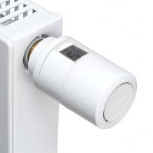Intelligentes Heizkörper-thermostat inkl. Zeitsteuerung per App oder manuelle Einstellung und Fensteröffnungserkennung.