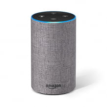 Amazon Echo 2, Hellgrau Stoff