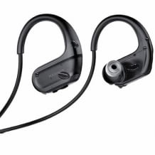 Wasserdichte In-Ear Schwimm-Kopfhörer mit IPX8, 8 GB Speicherlatz für MP3 und andere Formate, und 4 Stunden Akkulaufzeit.