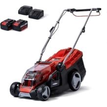 Einhell Akku Rasenmäher für Flächen bis 400 m², Akku-Set mit kurzer Ladezeit, 40 Liter Fangkorb
