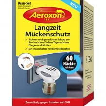 Aeroxon - Anti Mücken-Stecker - Perfekt geeignet zur Abwehr von Stechmücken/Gelsen