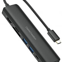 USB C Hub mit vielen Erweiterungen, stabilen und sehr hohen Geschwindigkeiten und diversen Anschlüssen.