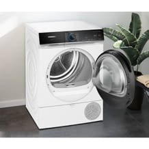 smarter Trockner mit 8kg Kapazität, Energieeffizienzklasse A+++, selbstreinigend, AutoDry, Halbe-Beladung-Funktion, HomeConnect, App, Sprachsteuerung