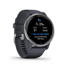 GPS-Fitness-Smartwatch mit AMOLED-Touchdisplay, umfassenden Fitness- und Gesundheitsfunktionen, Garmin Music und Pay.