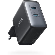 Anker Ladegerät mit 65 Watt, 2x USB-C, 49% kleiner als gewöhnliche USB-C Ladegeräte