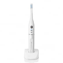 Elektrische Zahnbürste mit bewährter Ultraschall-technologie für eine gründliche Zahnreinigung.