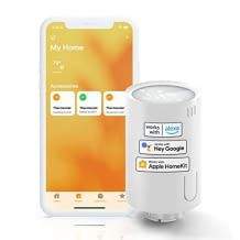 Zusatz-Heizkörperthermostat für das smarte Meross Heizsystem. Kompatibel mit HomeKit, Google Assistant, Alexa.