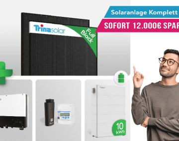 10 kWp Solaranlage + 10 kWh Speicher extrem reduziert bei Ac-Tec