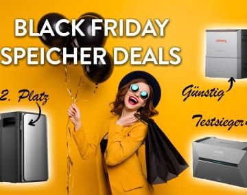 Diese drei Speicher sind an Black Friday die beste Wahl!