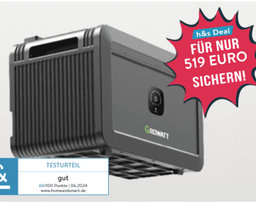 Der 2048Wh starke Solarspeicher von Growatt ist reduziert im Angebot