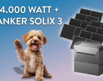 Hier gibt's eine Mini-Solaranlage ganz billig
