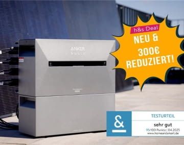 Hammer Angebot! Zum Markstart gibt es für die neue Anker Solix 3 Solarbank einen 20% Rabattcode