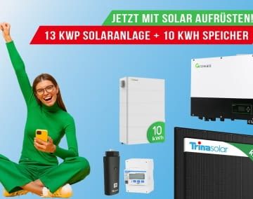 Hier kann beim Kauf eines PV-Sets richtig gespart werden - und das pünktlich zur Saison!