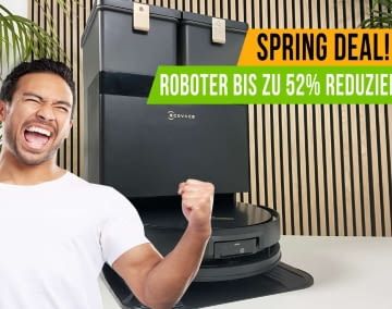 ECOVACS haut mega Deals im Frühling raus - darunter sind von uns getestete Top-Roboter