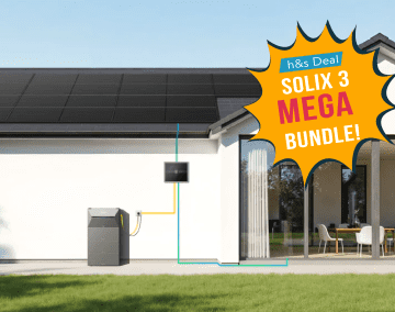 Bei AC TEC Gibt es drei hammerstarke Balkonkraftwerke mit der Anker Solix 3 Solarbank zum ganz kleinen Preis